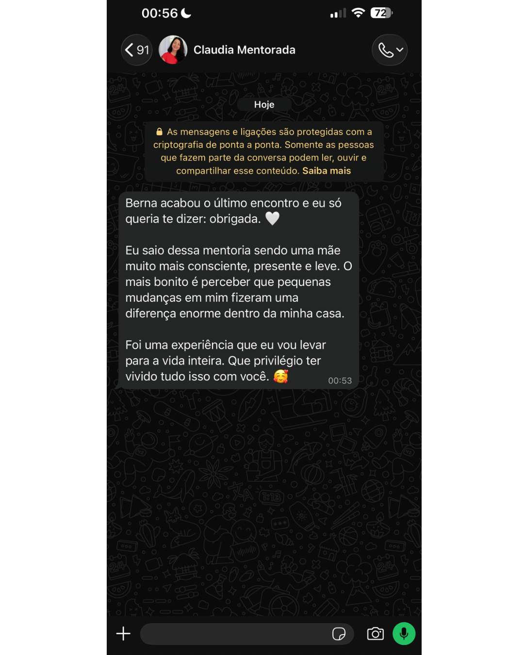 Depoimento real de aluna do Método Mulher Plena