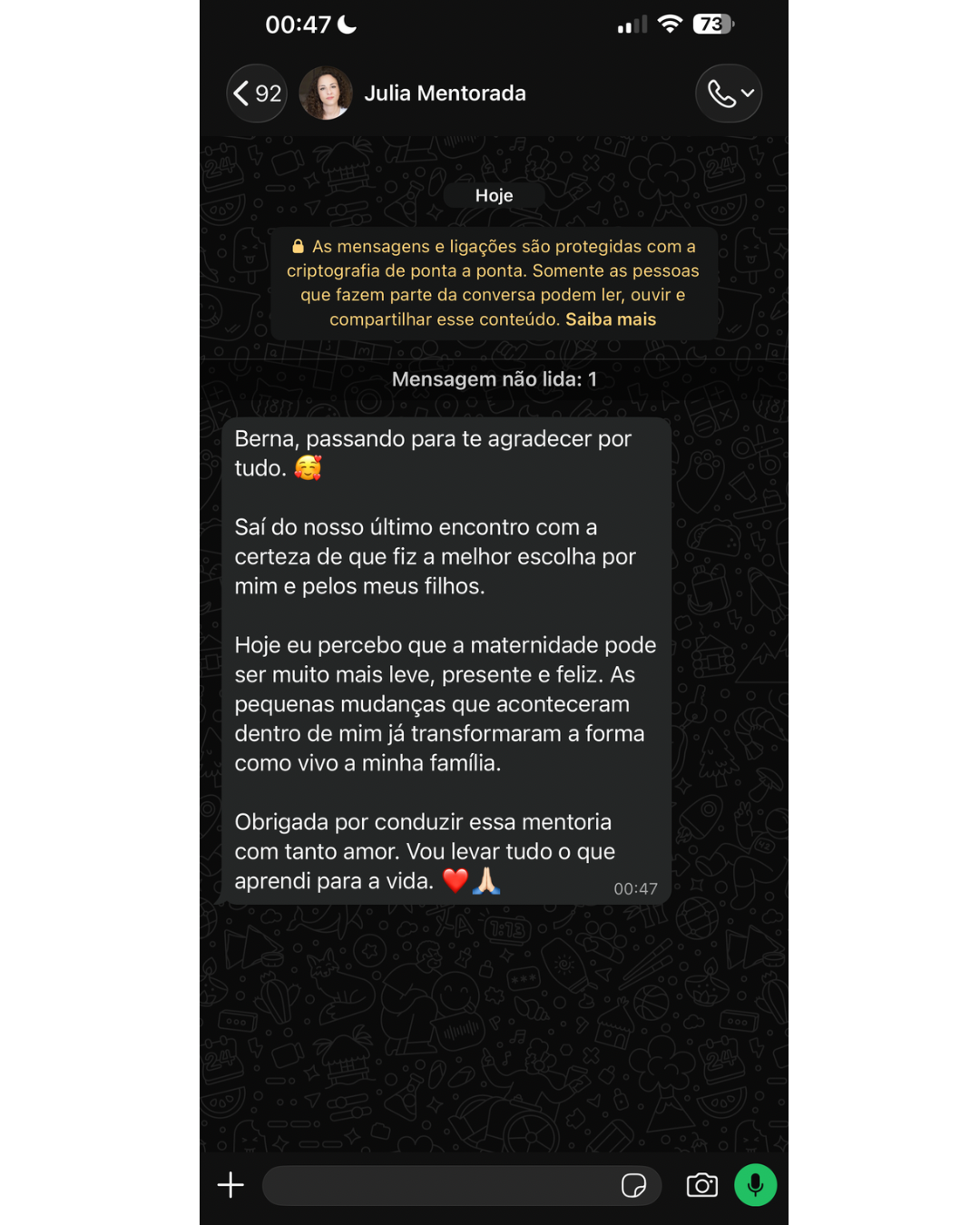 Depoimento real de aluna do Método Mulher Plena